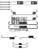 JP GROUP 3863950219 Accessory Kit, brake shoes